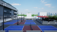 Pickle Port rooftop courts